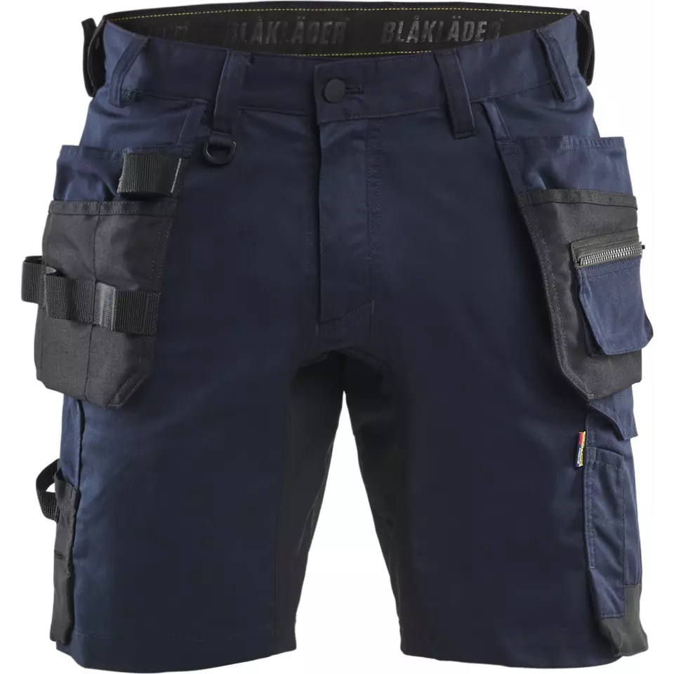 Blaklader 175218328600, Stretch Craftsman Shorts, Dark Navy