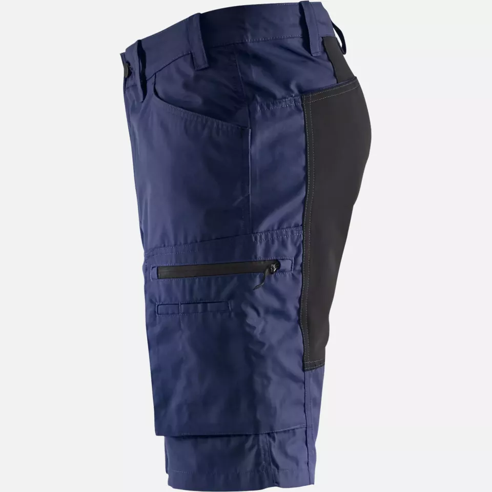 Blaklader 144918458999, Stretch Shorts, Navy/Black, image 3, gallery thumbnail