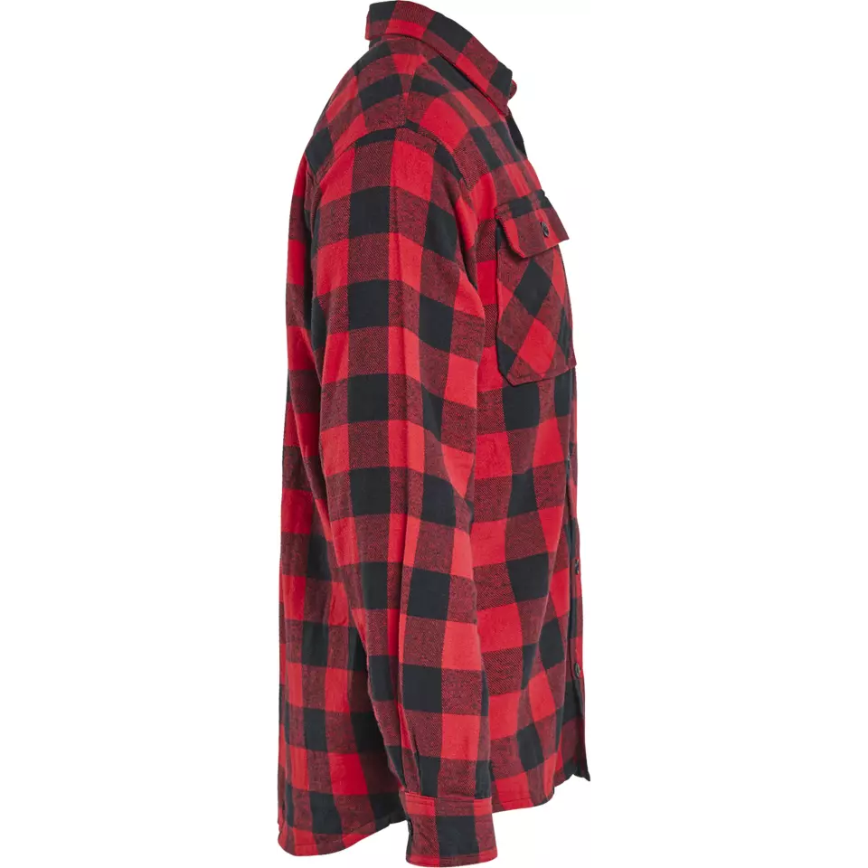 Blaklader 328811685699, Flannel Shirt, Red/Black, image 2, gallery thumbnail