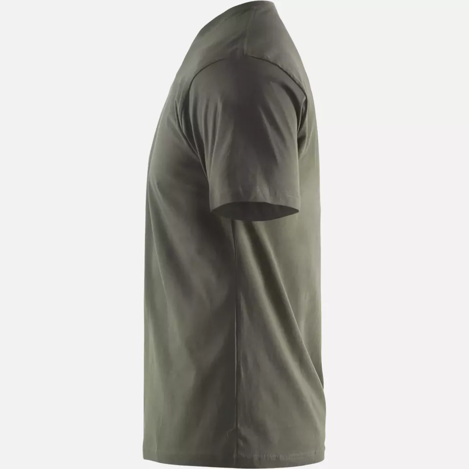 Blaklader 352510424500, T-Shirt, Dark Olive Green, image 3, gallery thumbnail