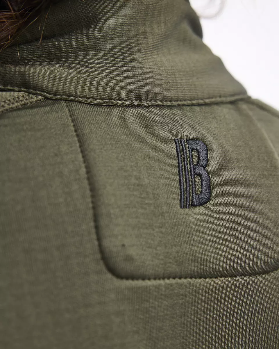 Blåkläder 474525394209, STRIKER Women's Fleece Jacket, Forest Green, image 8, gallery thumbnail