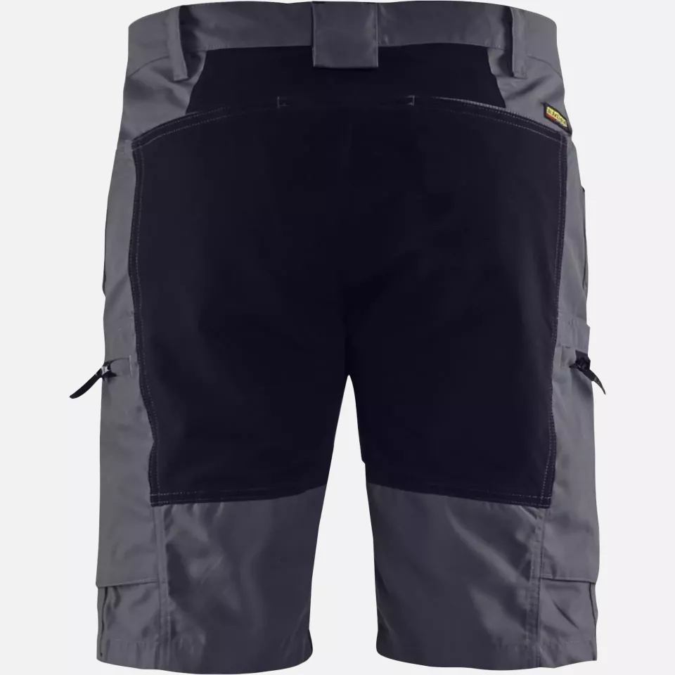 Blaklader 144918459699, Stretch Shorts, Medium Grey/Black, image 3, gallery thumbnail
