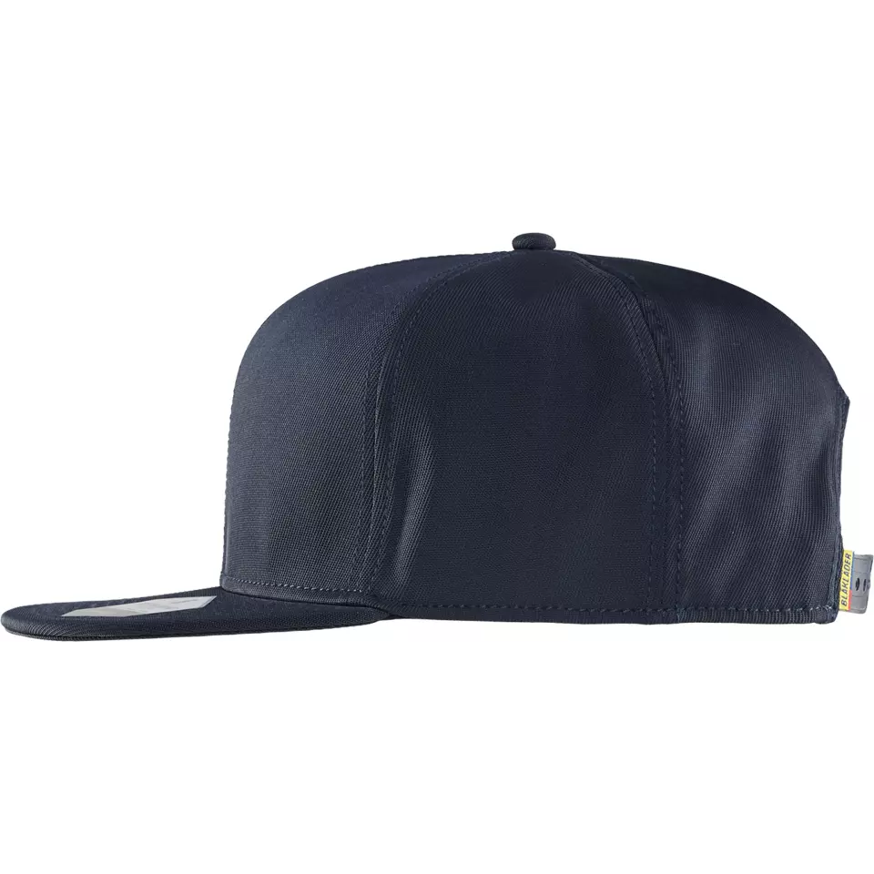 Blaklader 208611088600, Flexible Flat Brim Cap, Dark Navy, image 3, gallery thumbnail