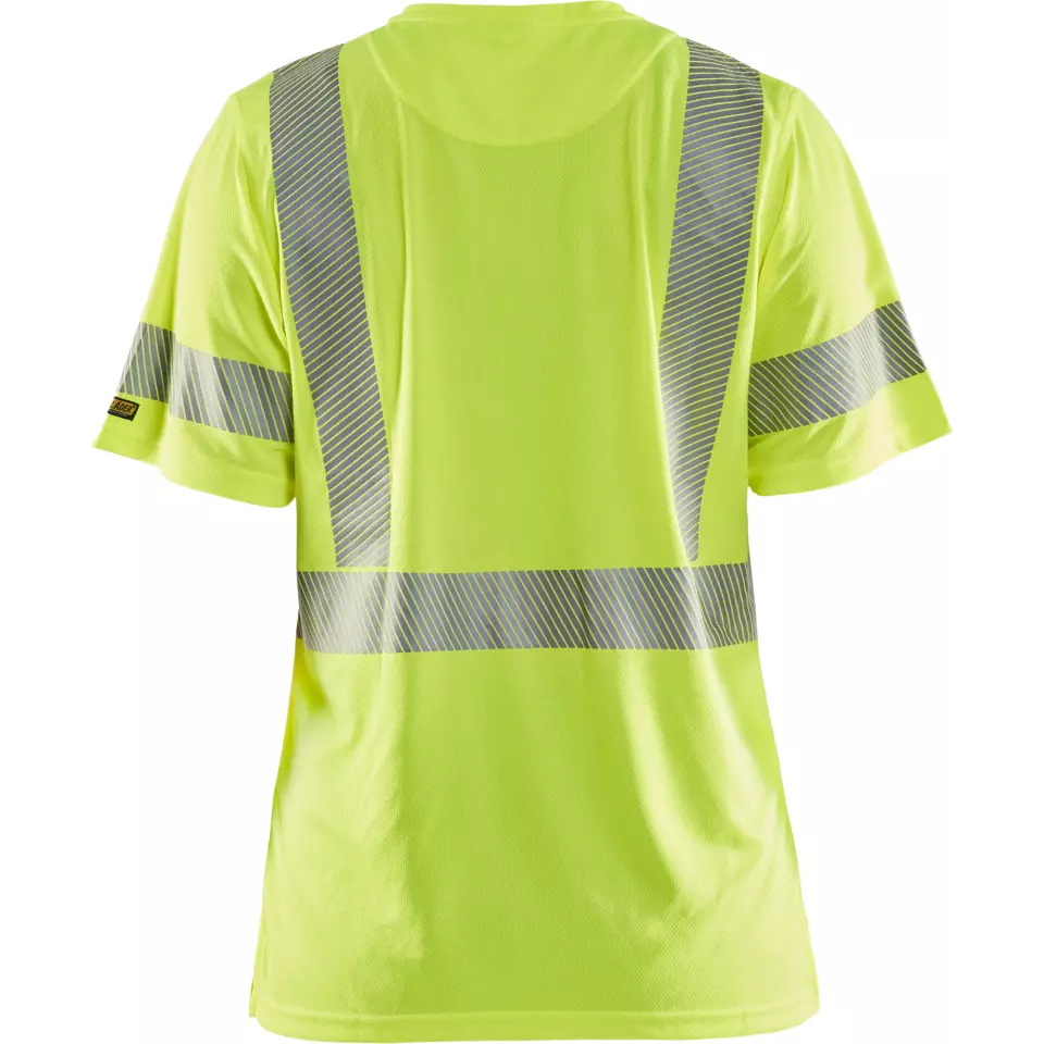 Blaklader 333610133300, High Vis Women's UV Protection T-Shirt, Yellow, image 4, gallery thumbnail