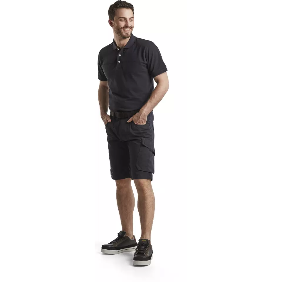 Blåkläder 338910508699, Polo Shirt, Dark Navy/Black, image 5, gallery thumbnail