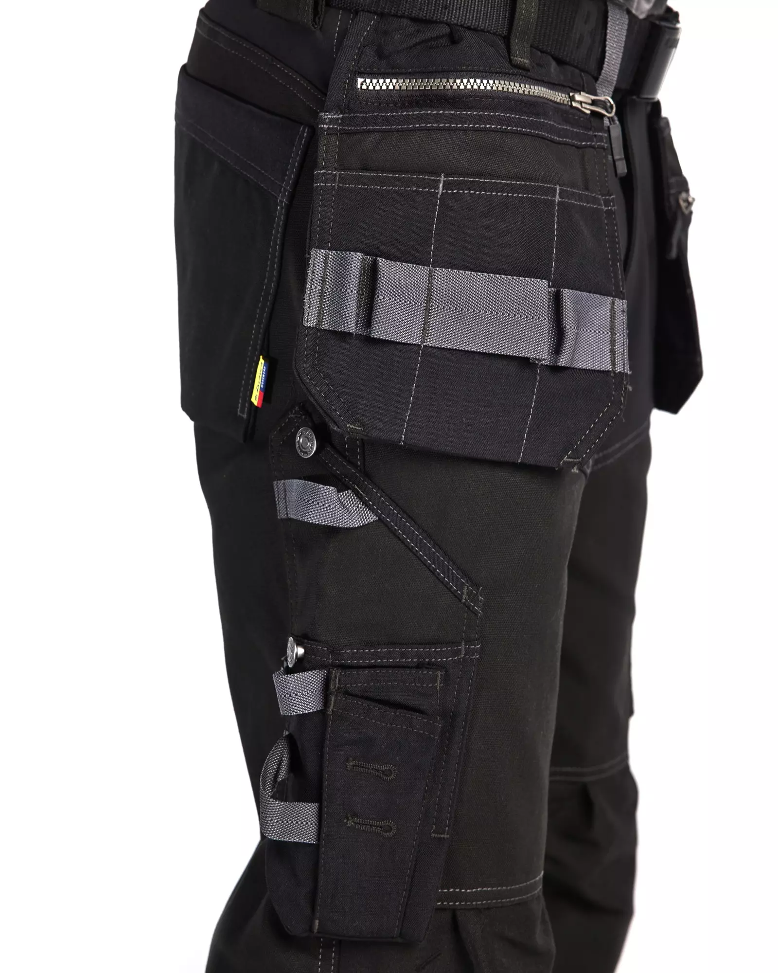 Blaklader 159713439900, Stretch Pirate Pants, Black, image 6