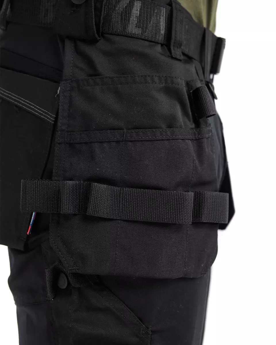 Blåkläder 175018329900, Stretch Craftsman Work Trousers, Black, image 7, gallery thumbnail