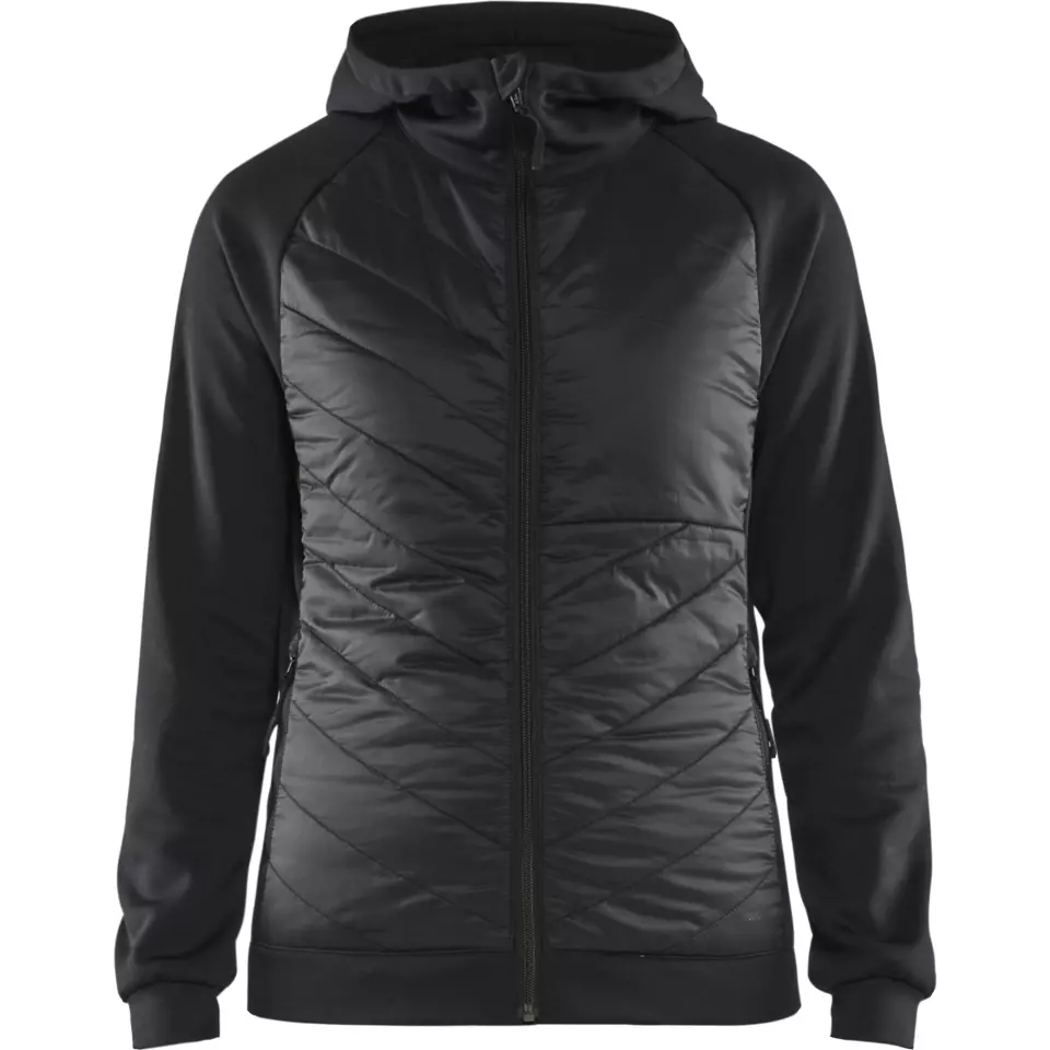 Blaklader 346425269998, Ladies Hybrid Sweatshirt, Black/Dark Grey