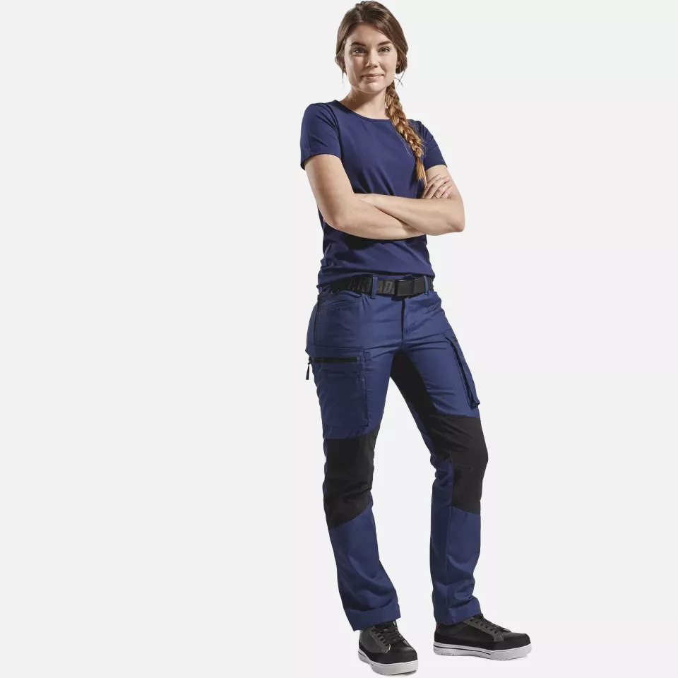 Blaklader 715918458999, Damen Stretch Arbeitshose, Marineblau/Schwarz, image 5, gallery thumbnail