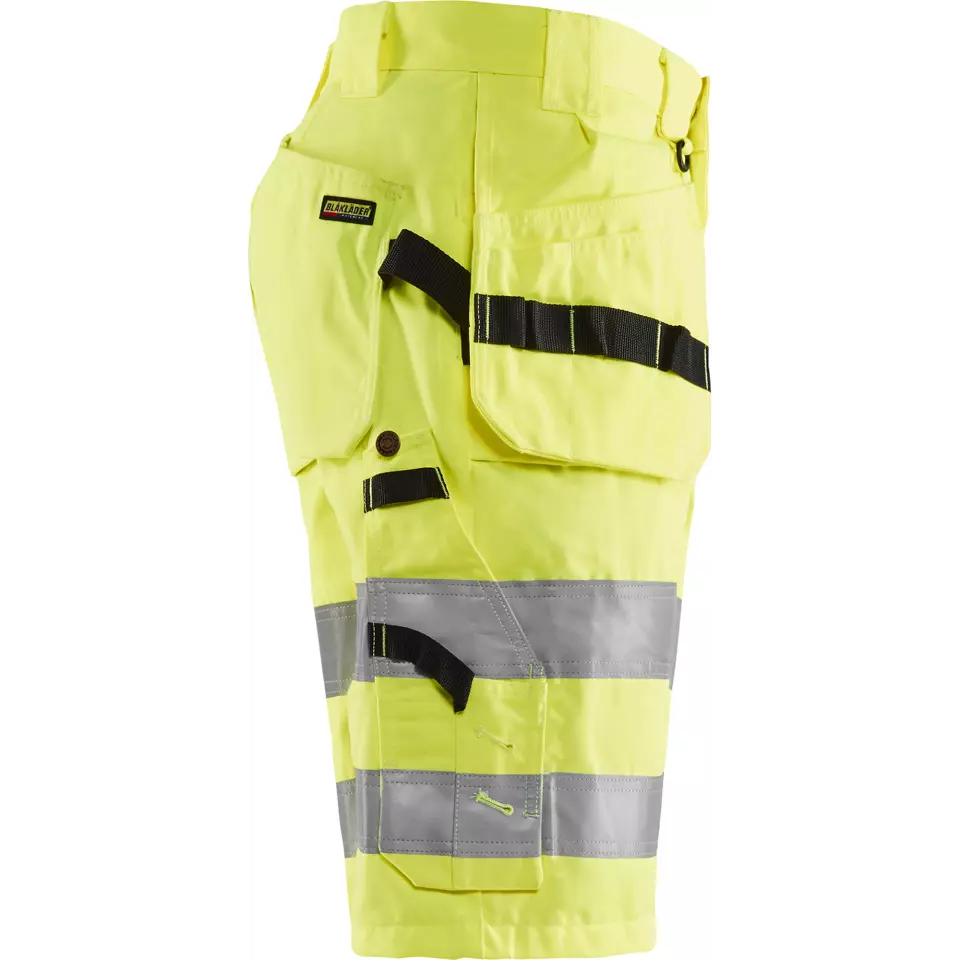Blaklader 153518113300, High Vis Shorts, Yellow, image 2, gallery thumbnail