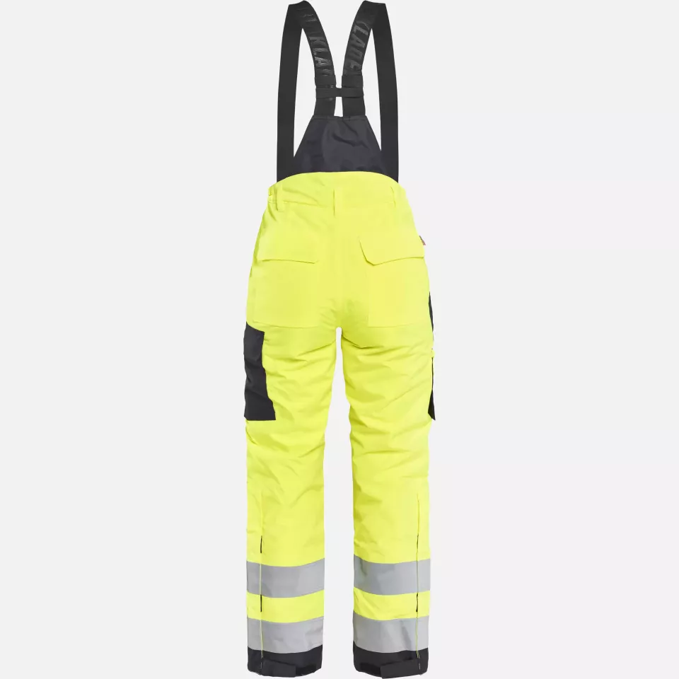 Blaklader 788519773399, High Vis Damen Winter Arbeitshose, Gelb/Schwarz, image 4, gallery thumbnail