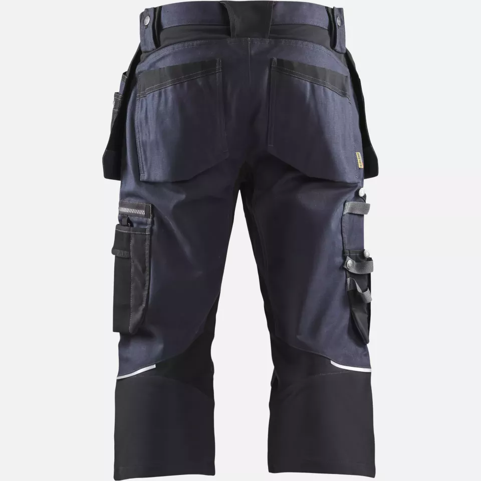 Blaklader 159713438699, Stretch Pirate Trousers, Dark Navy/Black, image 4, gallery thumbnail
