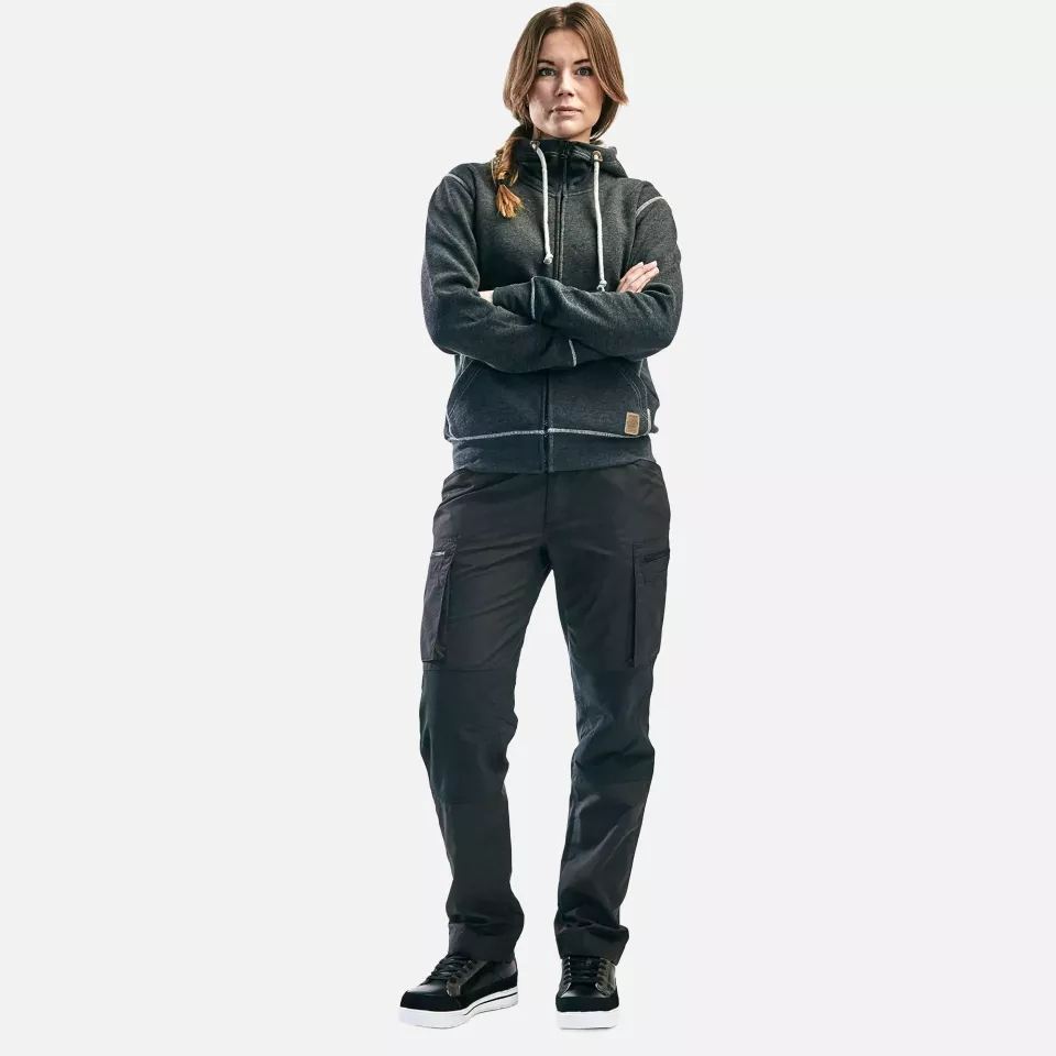 Blaklader 715918459899, Women's Stretch Work Trousers, Dark Grey/Black, image 5, gallery thumbnail