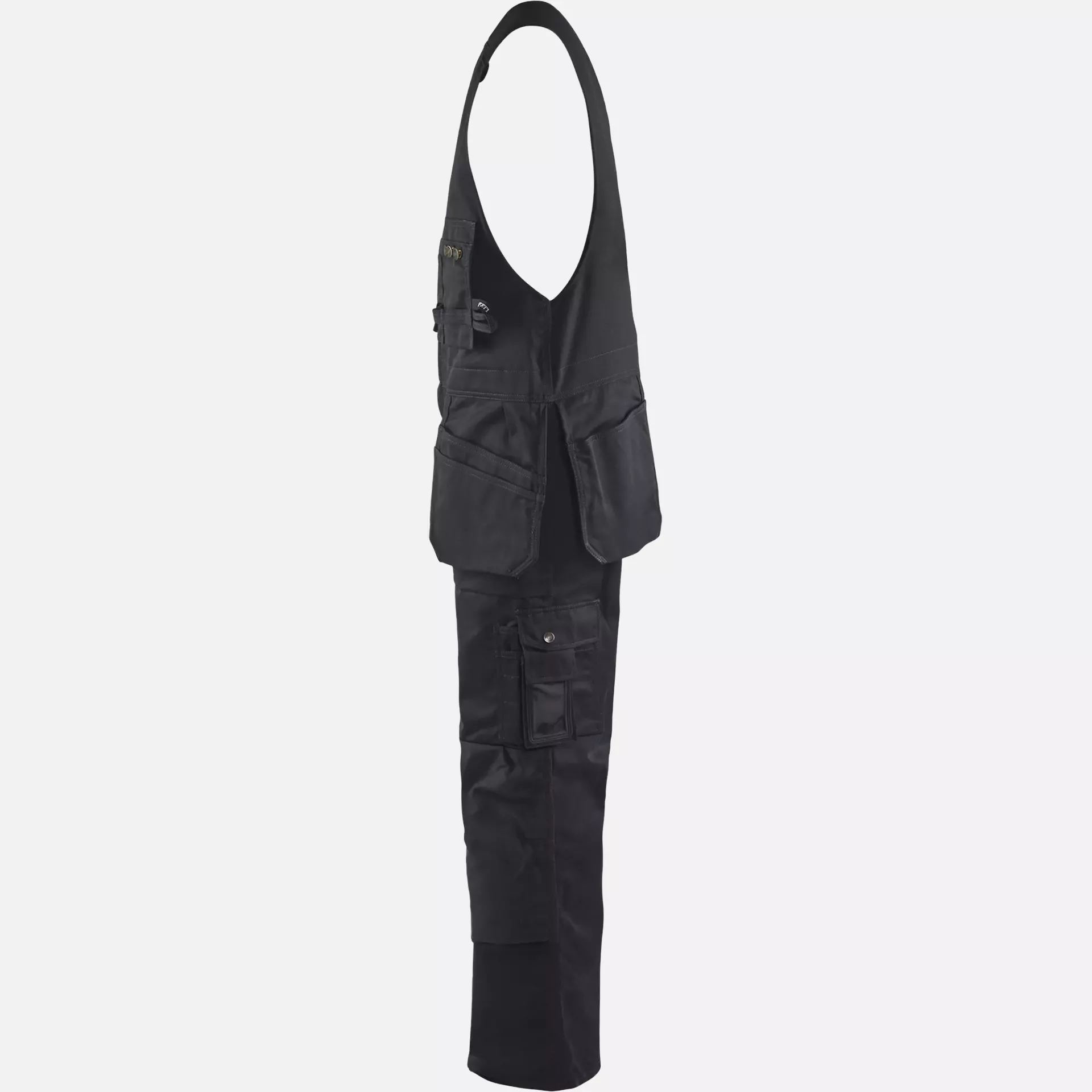 Blaklader 265018609900, Sleeveless Bib Overall, Black, image 3