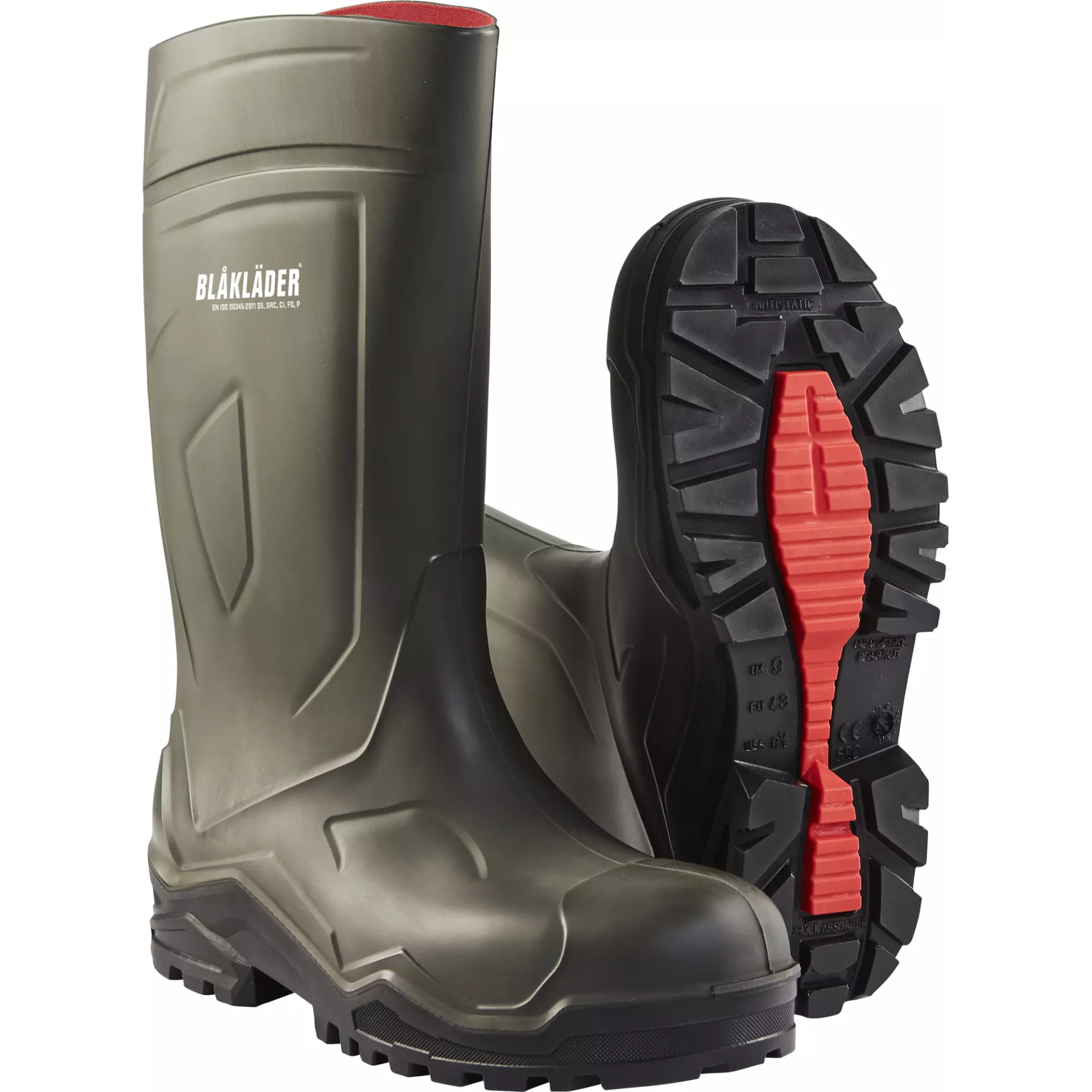 Blåkläder 242239094699, Safety Boot S5, Army Green/Black, image 2