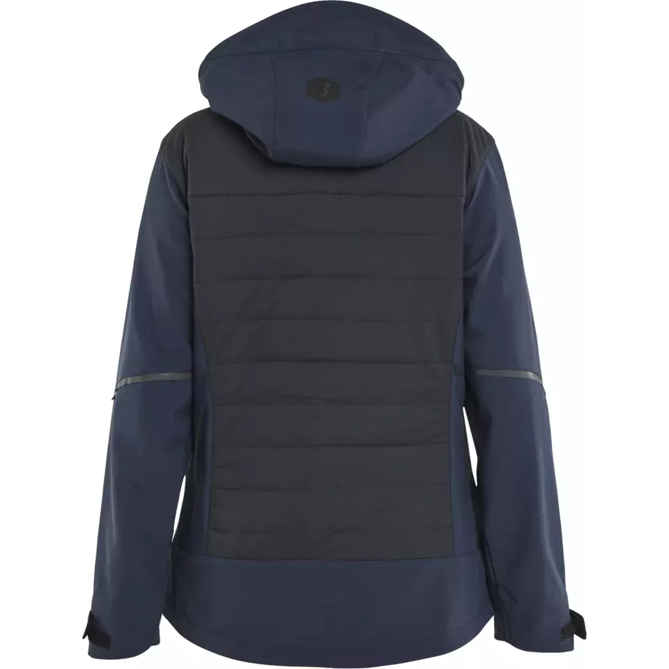 Blåkläder 473325138699, Women's Hybrid Jacket, Dark Navy Blue/Black, image 4, gallery thumbnail