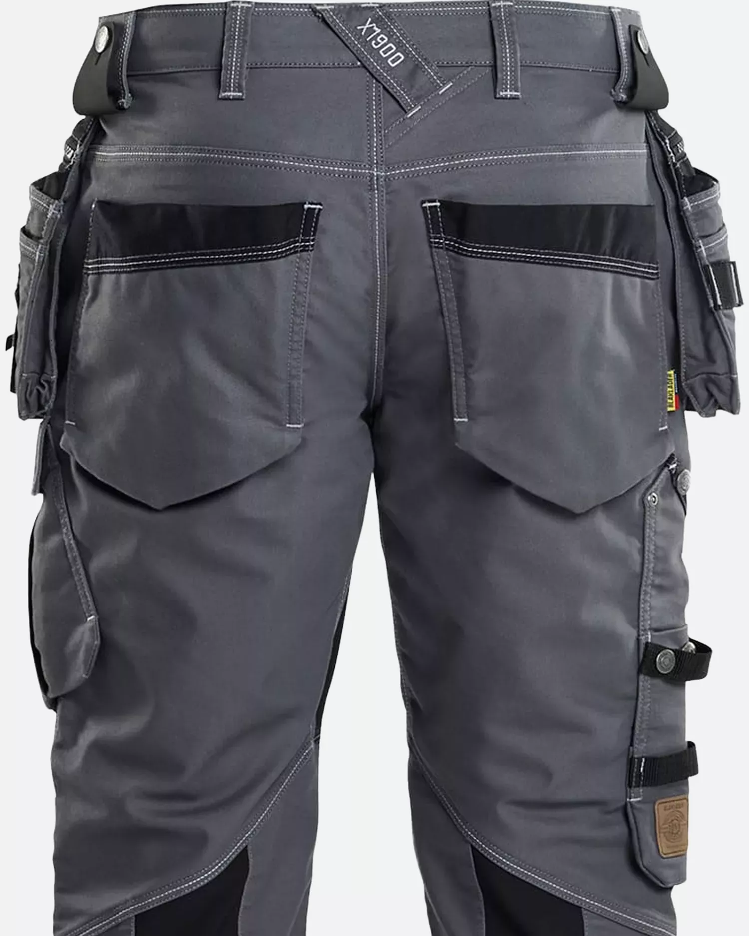 Blaklader 199011419699, X1900 Stretch Craftsman Work Trousers, Medium Grey/Black, image 5