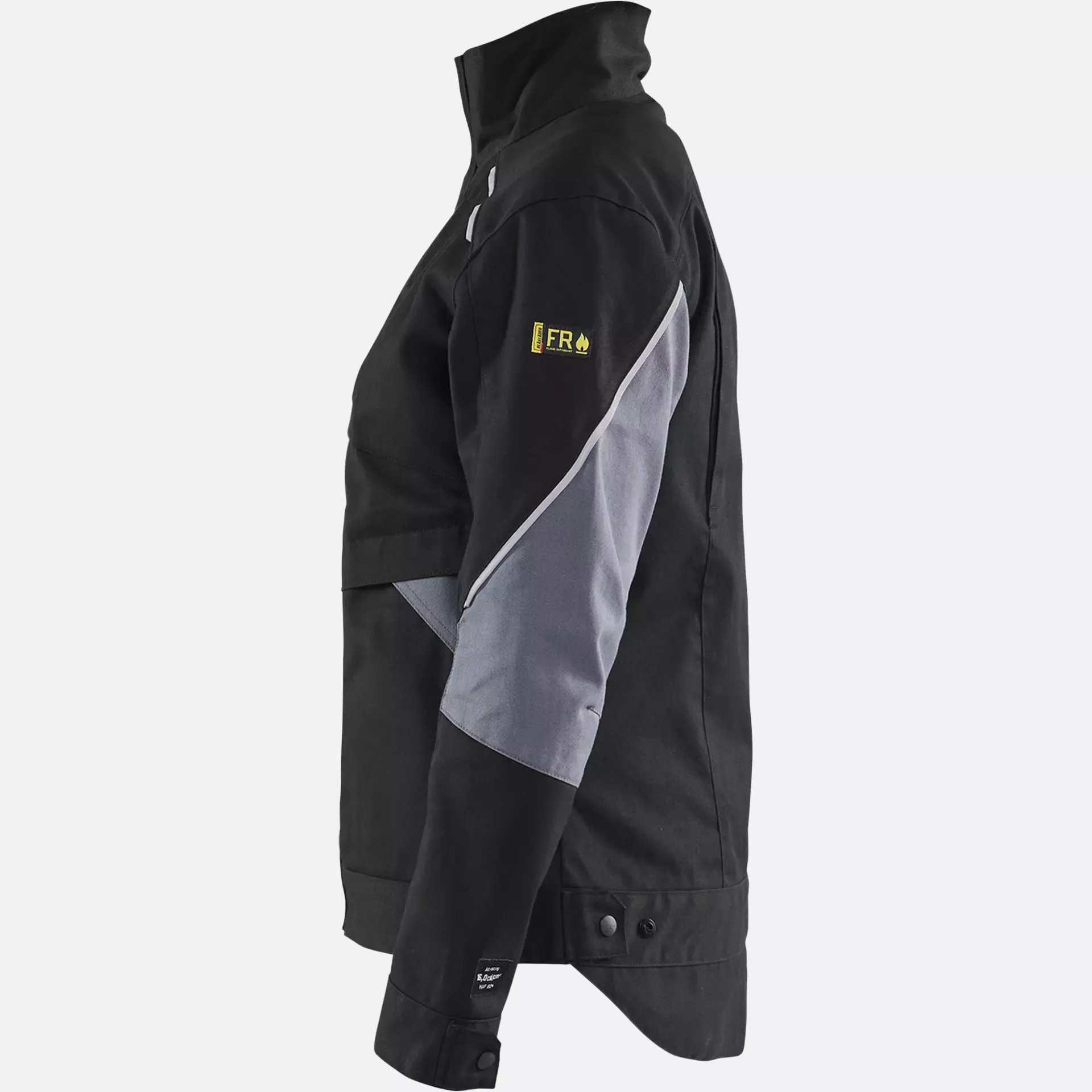 Blaklader 407115169994, Ladies Flame Resistant Jacket, Black/Grey, image 3