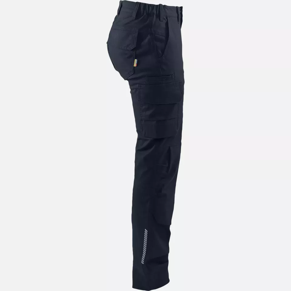 Blaklader 710613448600, Damen Stretch Industrie Arbeitshose, Dunkel Marineblau, image 2, gallery thumbnail