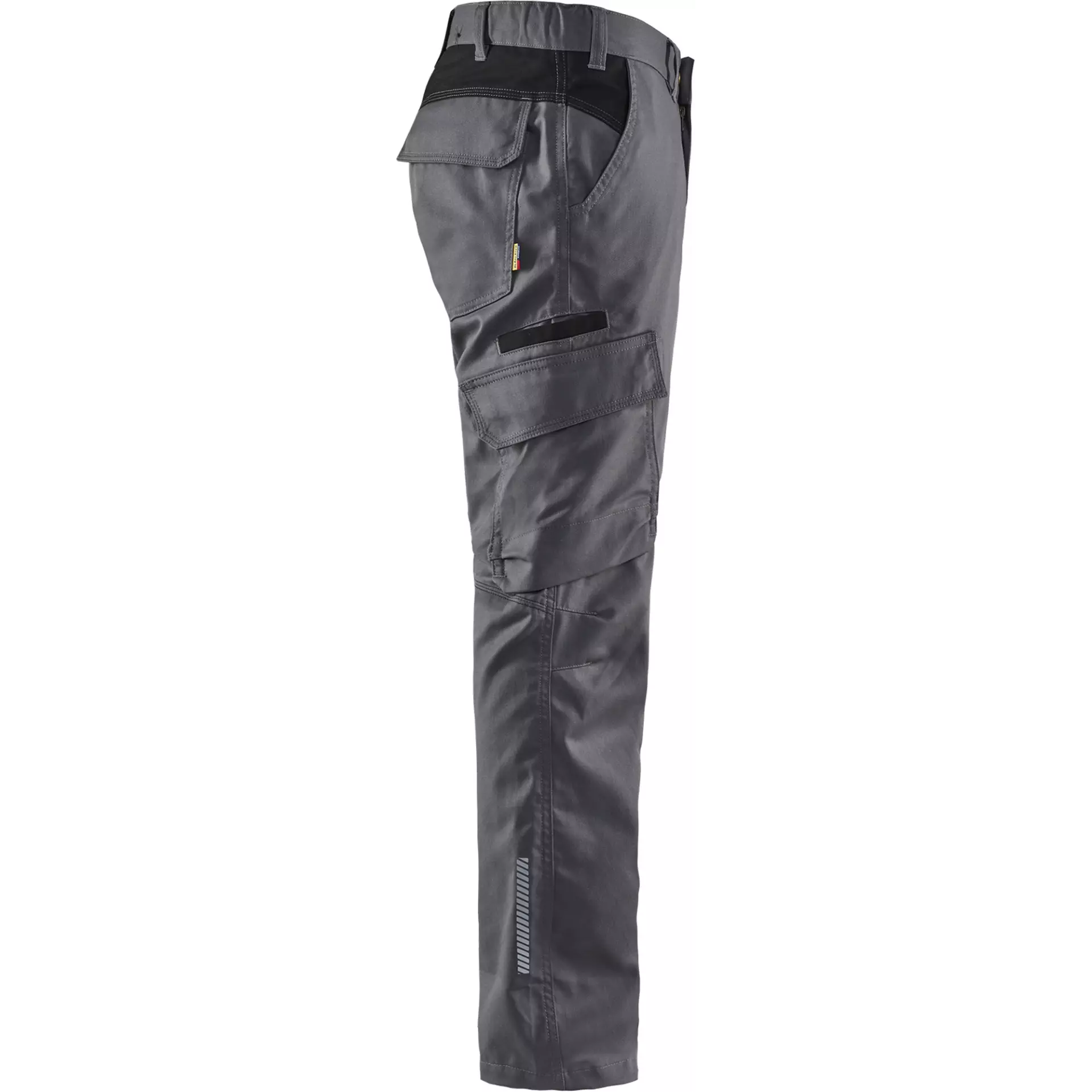 Blaklader 144418329699, Industry Stretch Work Trousers, Medium Grey/Black, image 2