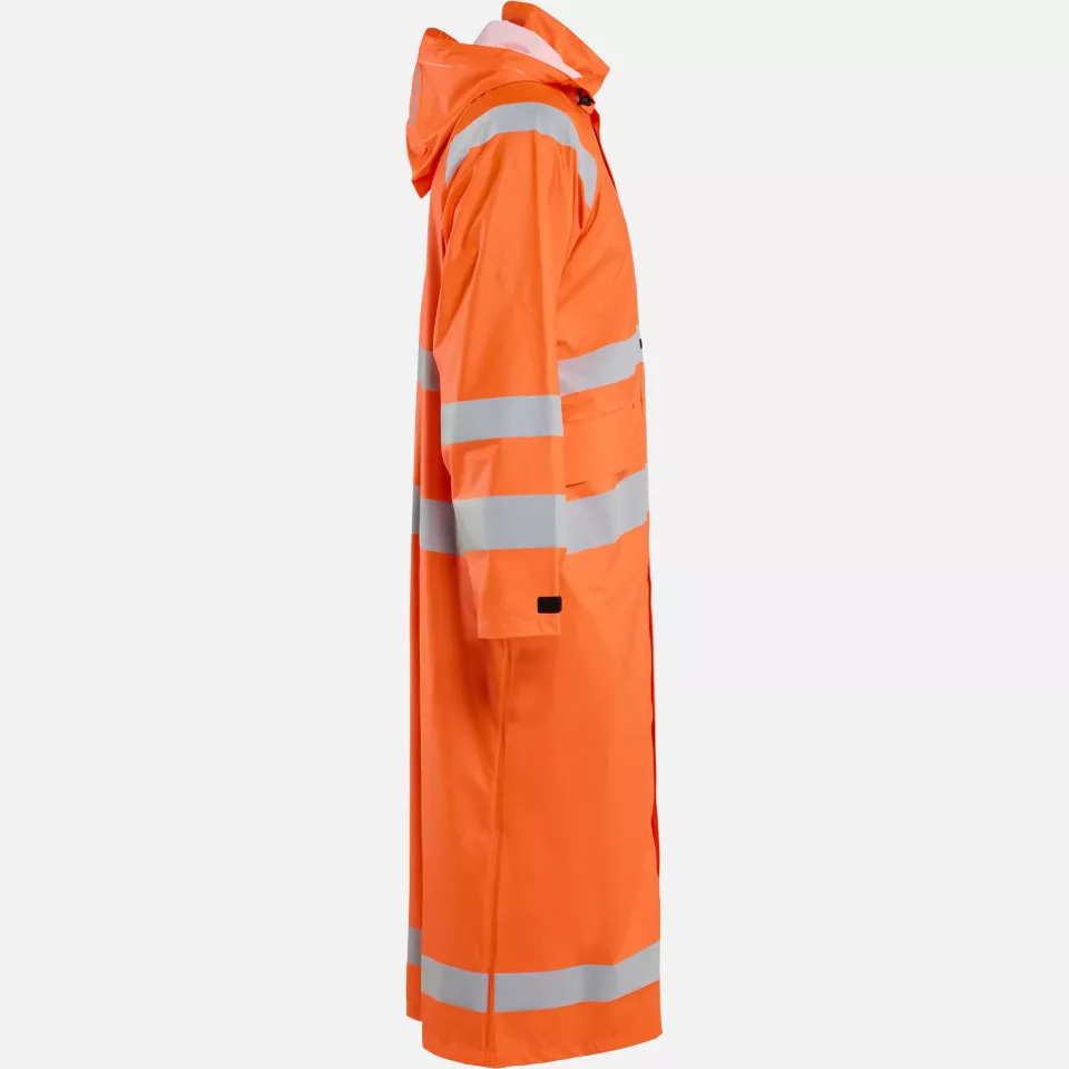 Blaklader 432520005300, High Vis Raincoat, Orange, image 2, gallery thumbnail