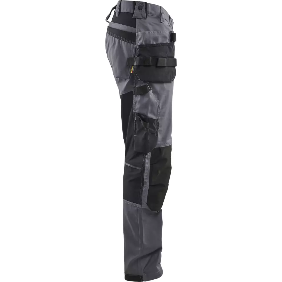 Blåkläder 175018329600, Stretch Craftsman Work Trousers, Medium Grey, image 2, gallery thumbnail