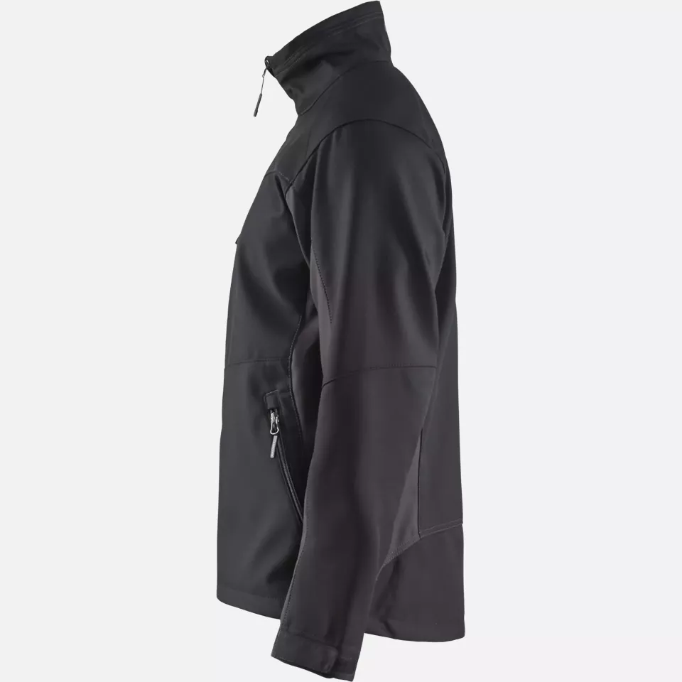 Blaklader 495025169998, Softshell Jacket, Black/Dark Grey, image 3, gallery thumbnail