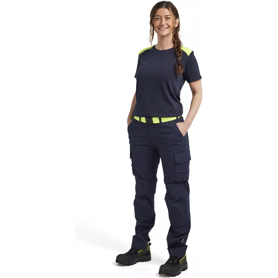 Blåkläder 710613448600, Damen Stretch Industrie Arbeitshose, Dunkel Marineblau, image 5, gallery thumbnail