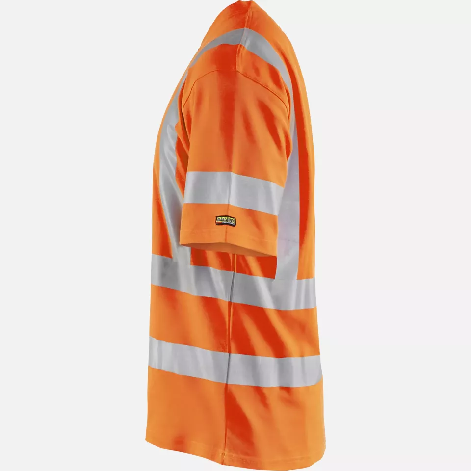 Blaklader 338010705300, High Vis UV Protection T-Shirt, Orange, image 3, gallery thumbnail