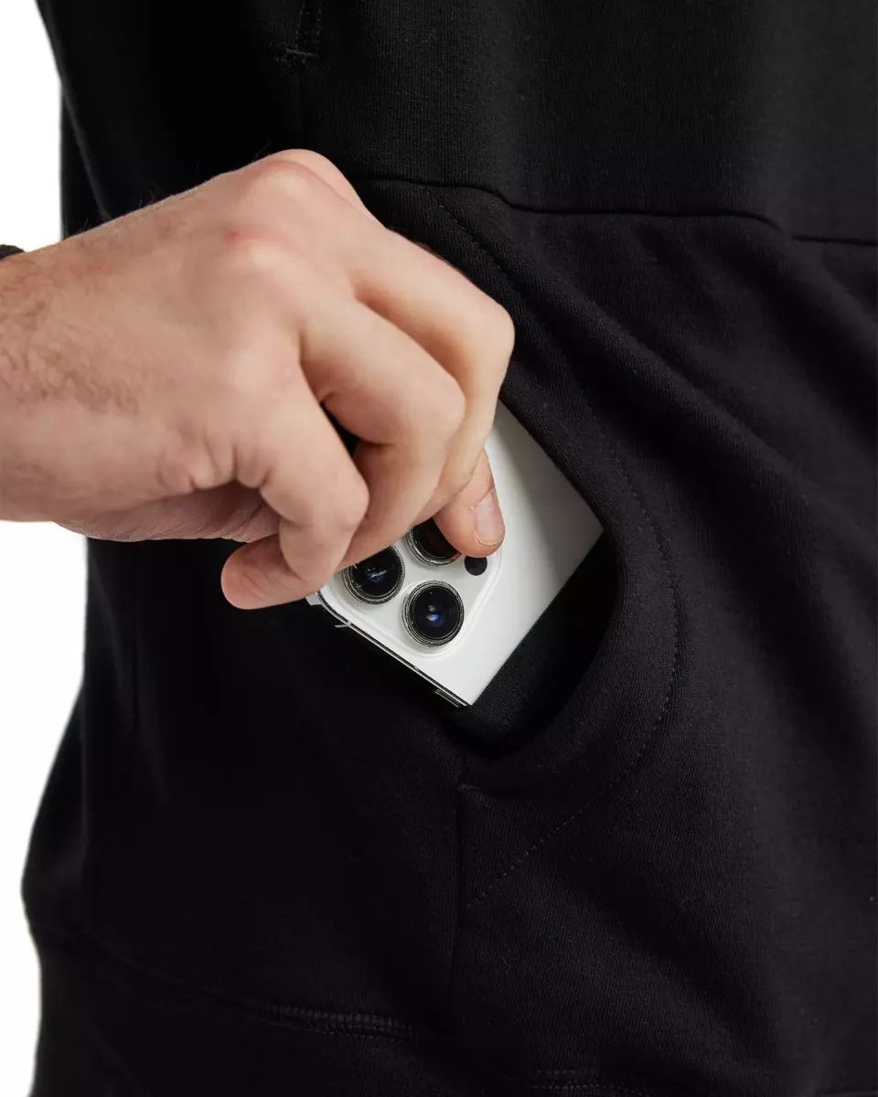 Pocket System · Phone Pocket feature highlight