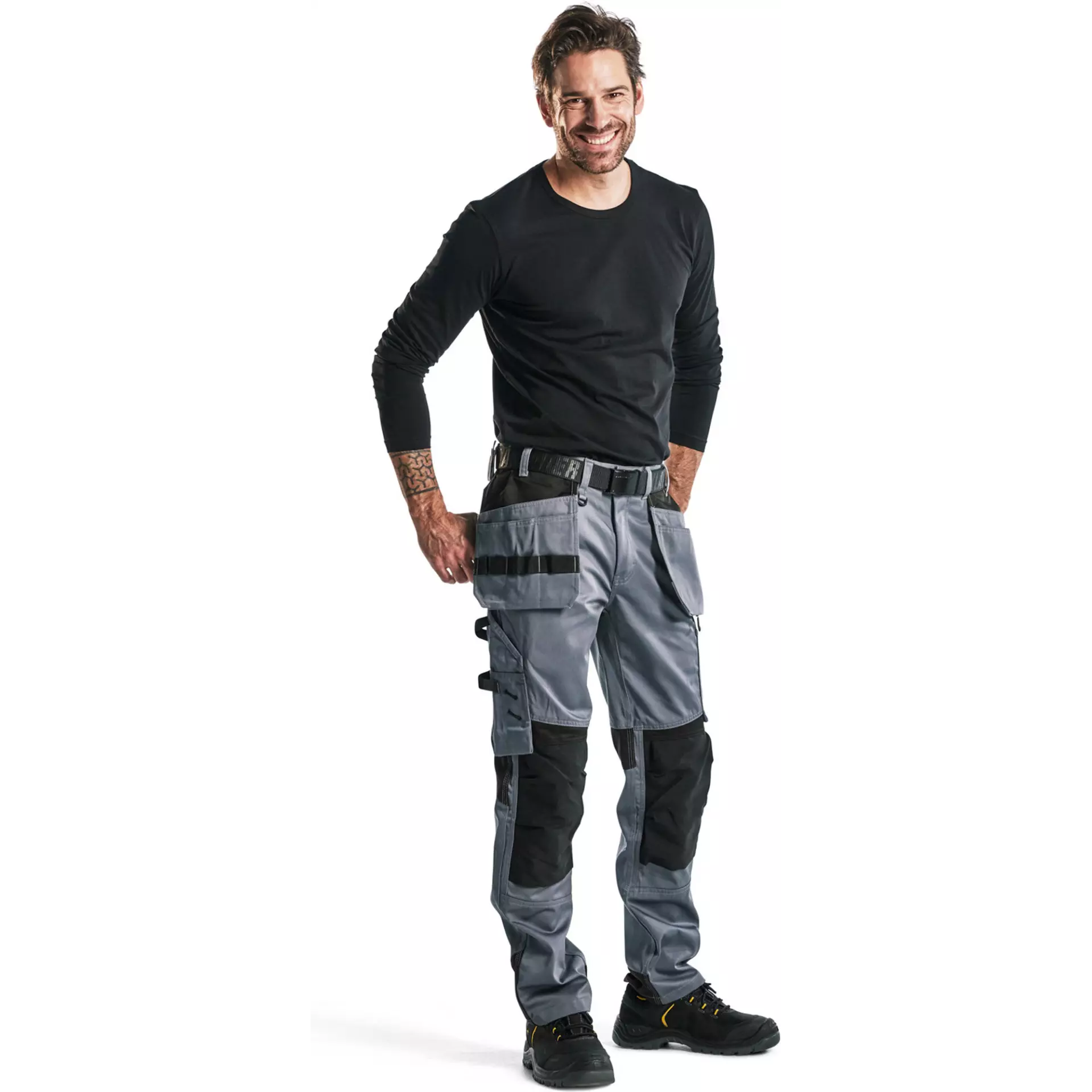 Blaklader 350010429900, Langarm T-Shirt, Schwarz, image 5