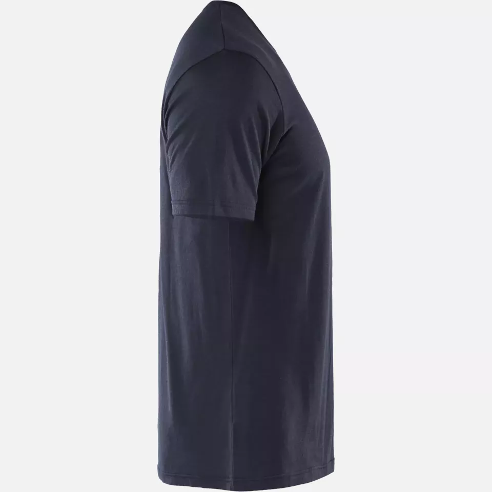 Blaklader 353617438600, Merino Wool T-Shirt, Dark Navy, image 2, gallery thumbnail