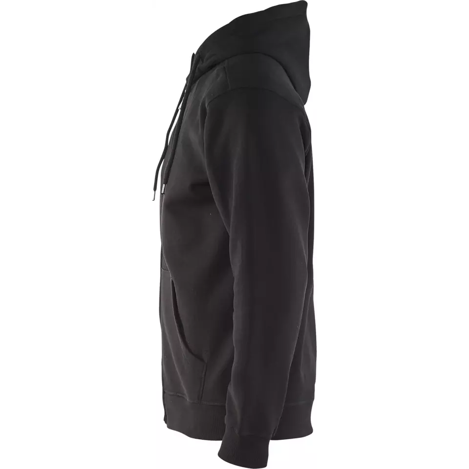 Blåkläder 336610489900, Sweatshirt mit Kapuze und Reißverschluss, Schwarz, image 3, gallery thumbnail