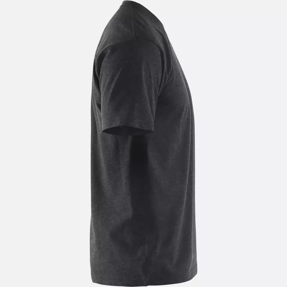 Blaklader 352510539991, T-Shirt, Black Melange, image 2, gallery thumbnail