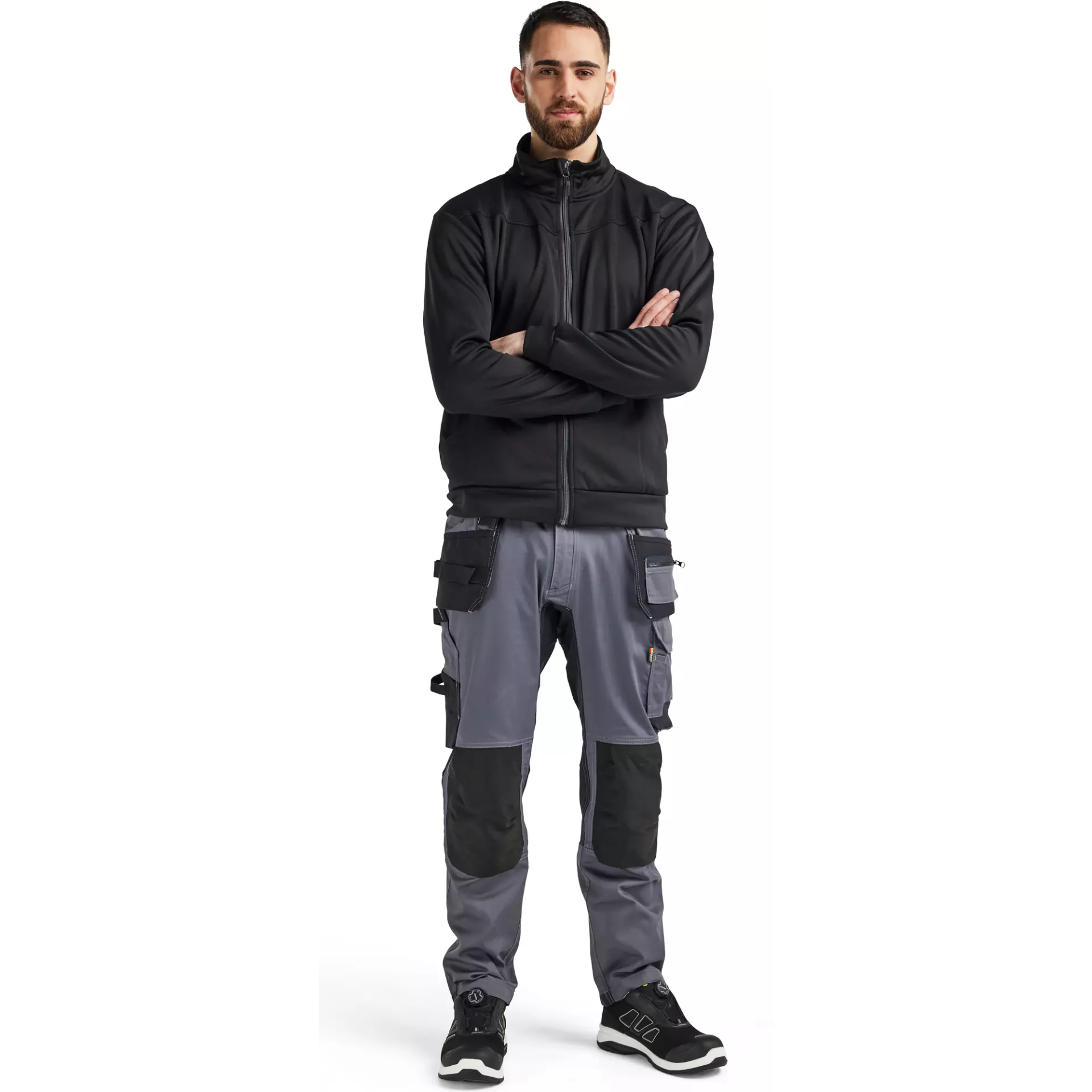 Blåkläder 175018329600, Stretch Craftsman Work Trousers, Medium Grey, image 5