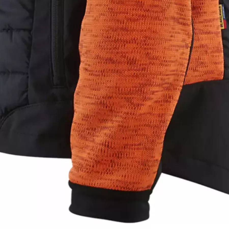 **Elastic Cuffs** seal out cold air while keeping your sleeves comfortably in place.