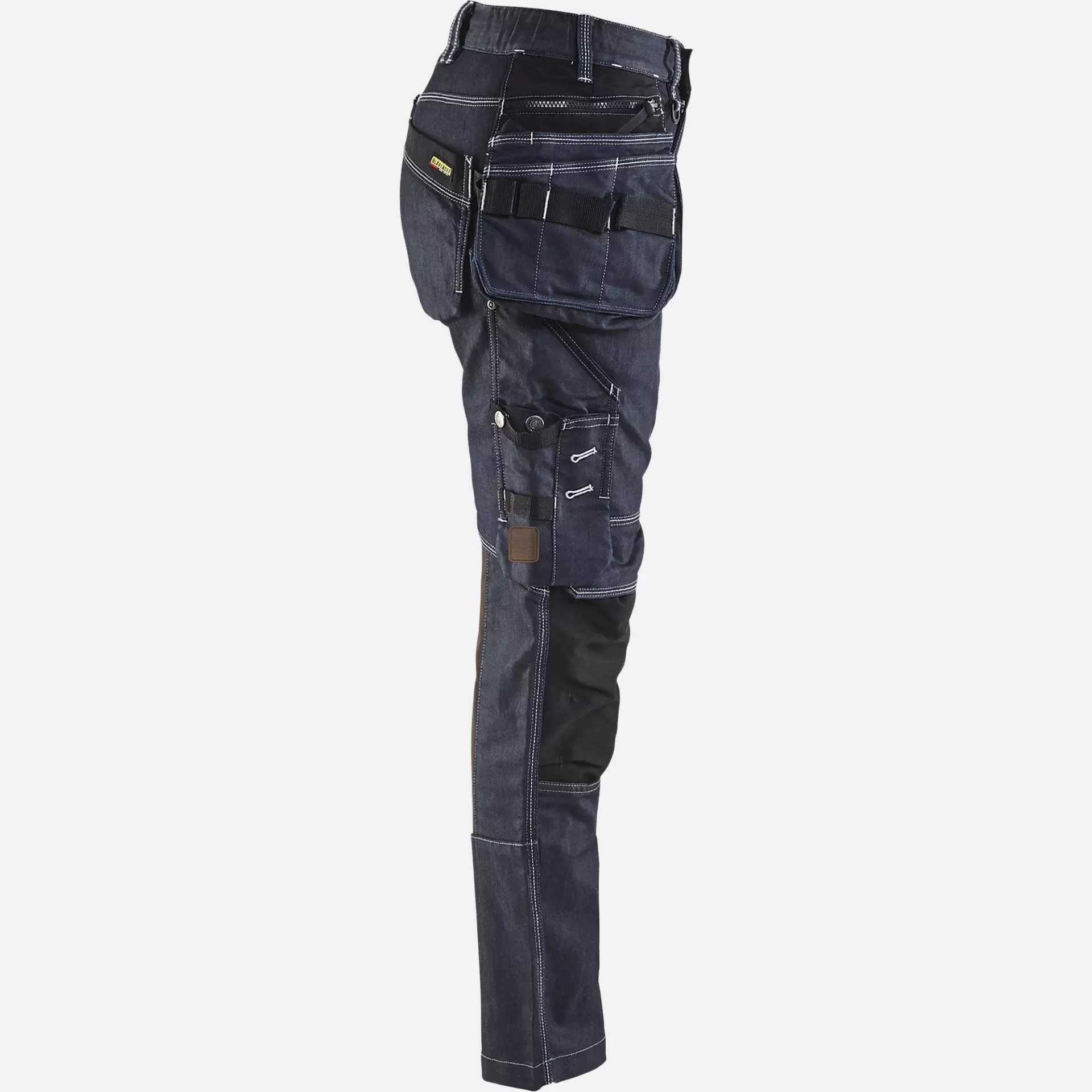 Blaklader 799011418999, X1900 Women's Stretch Craftsman Work Trousers, Navy/Black, image 2