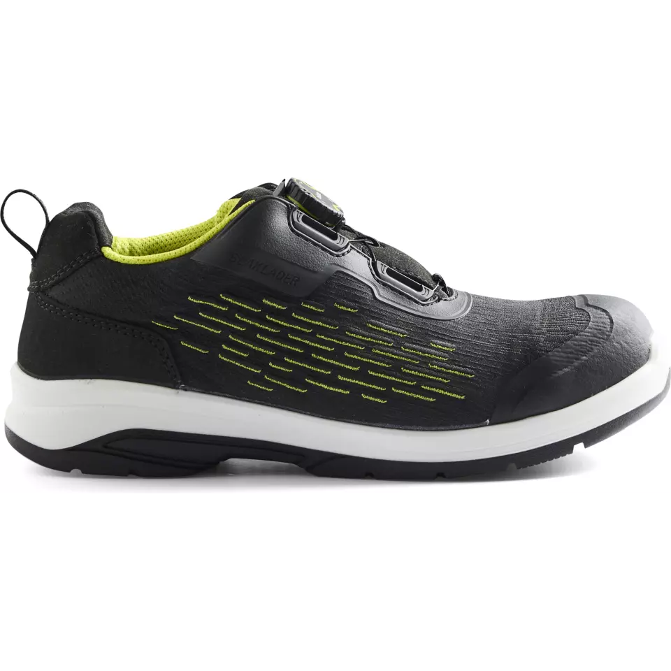 Blaklader 244200009933, CRADLE Safety Shoe, Black/Yellow