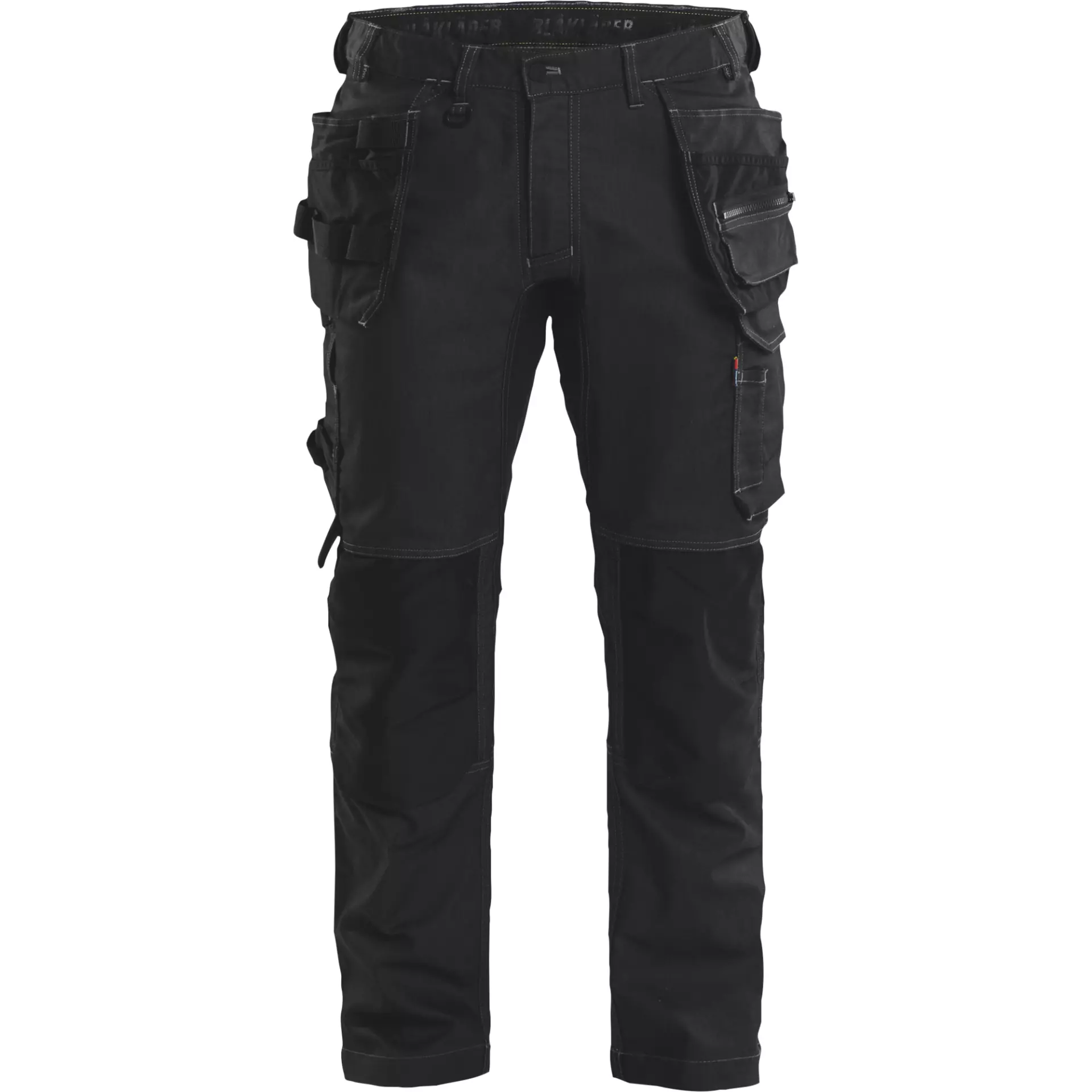 Blaklader 175011419900, Stretch Denim Craftsman Work Trousers, Black