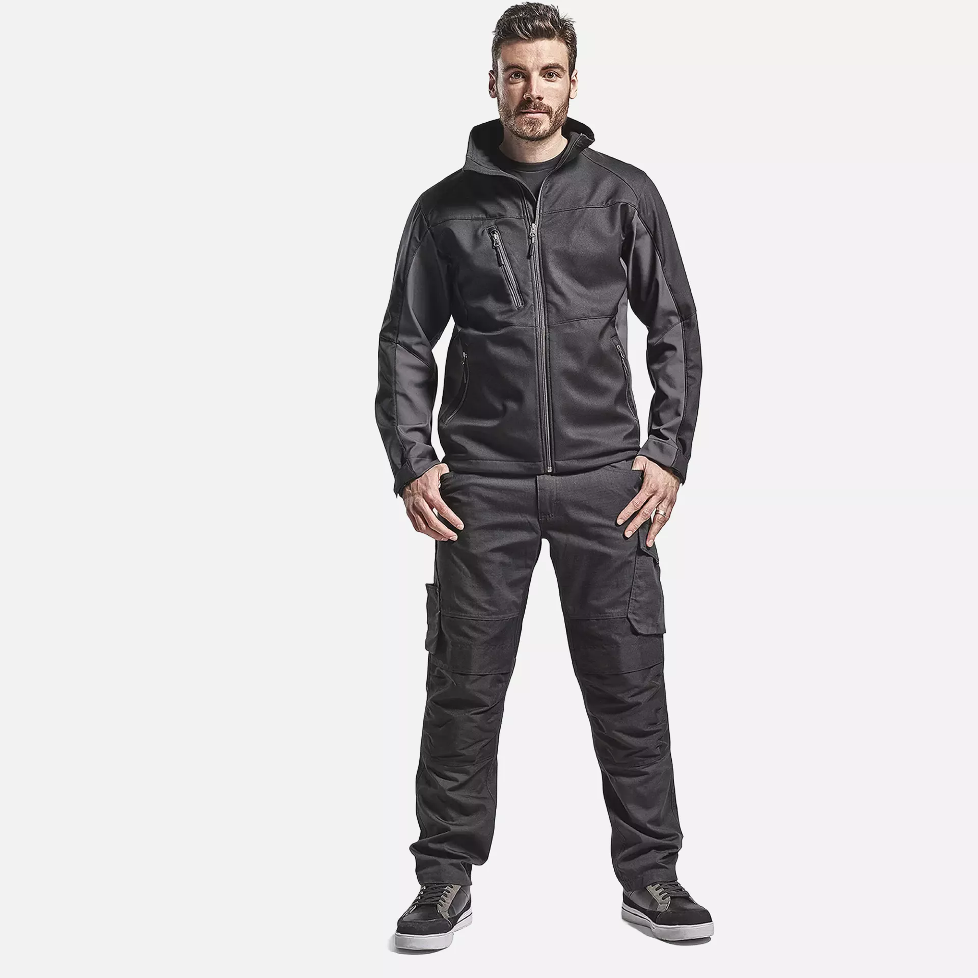 Blaklader 149513309998, Stretch Work Trousers, Black/Dark Grey, image 5