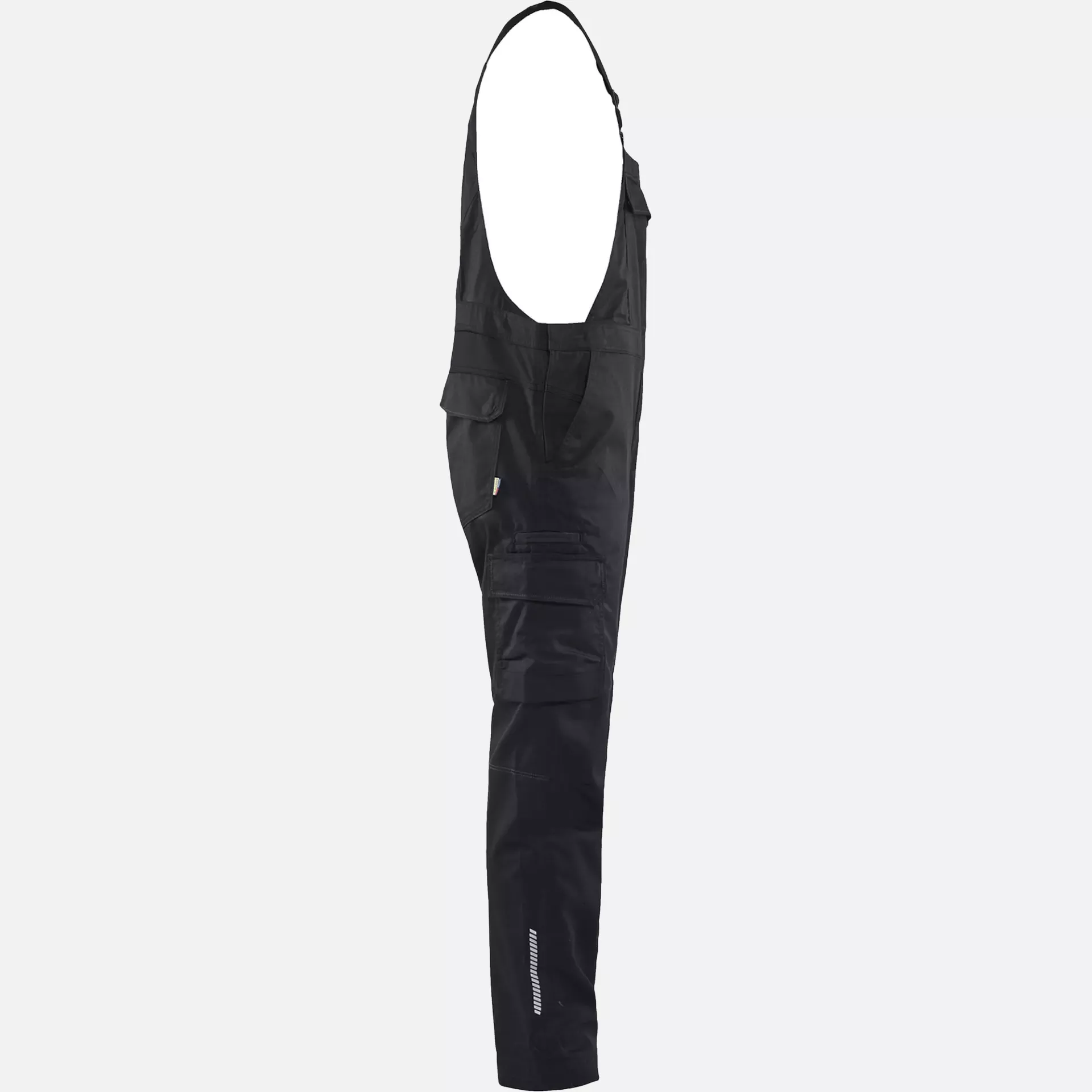 Blaklader 266613449900, Industry Stretch Bib and Brace, Black, image 2