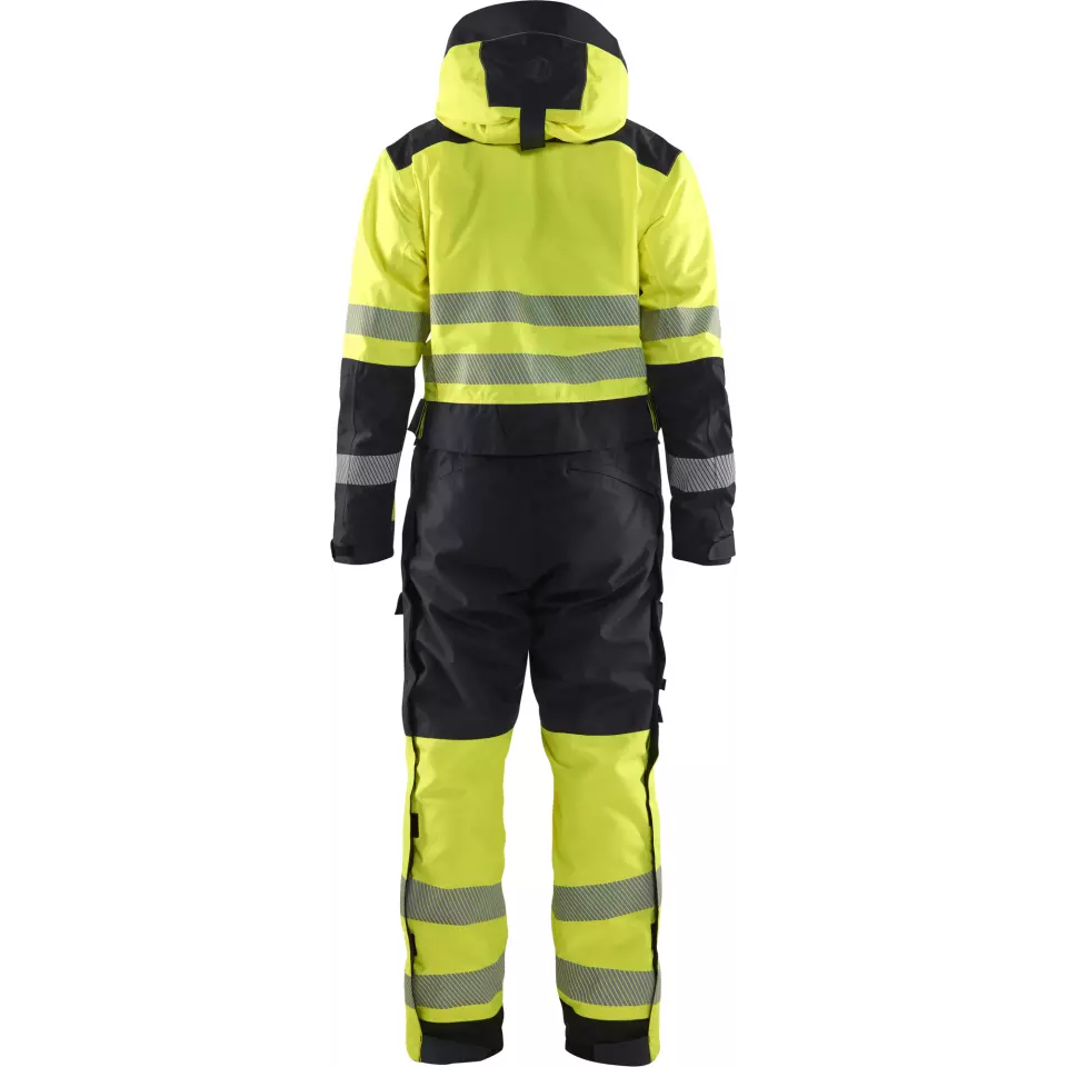 Blaklader 672519773399, High Vis Winter Coverall, Yellow/Black, image 4, gallery thumbnail