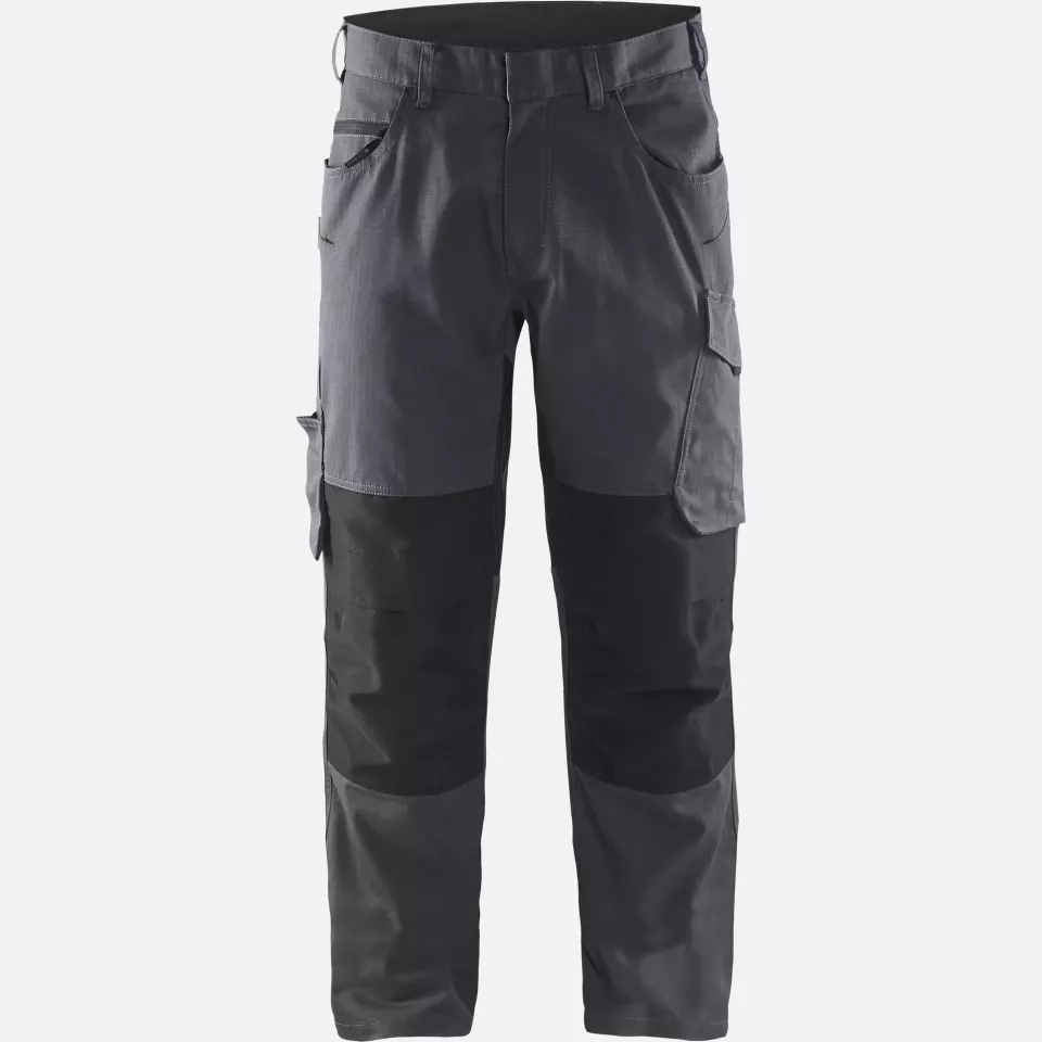 Blaklader 149513309699, Stretch Work Trousers, Mid Grey/Black, image 1, gallery thumbnail