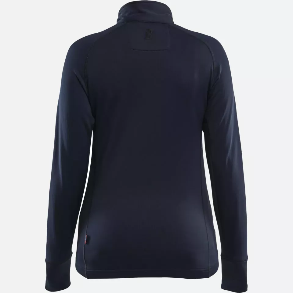 Blaklader 474525398600, STRIKER Women's Fleece Jacket, Dark Navy, image 4, gallery thumbnail