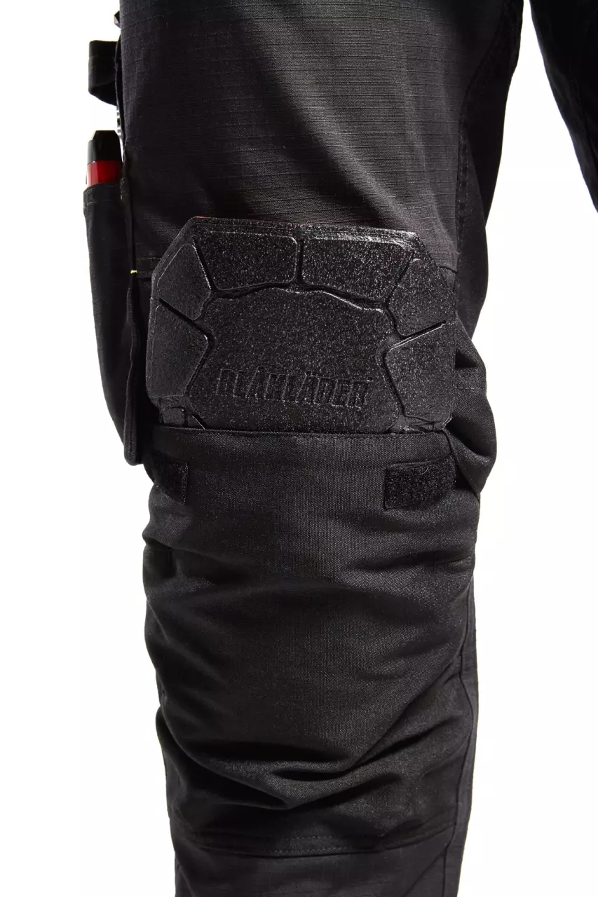 Blaklader 149513309998, Stretch Work Trousers, Black/Dark Grey, image 8, gallery thumbnail