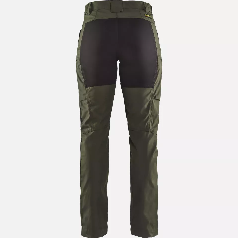 Blaklader 715918454298, Damen Stretch Arbeitshose, Waldgrün/Schwarz, image 4, gallery thumbnail