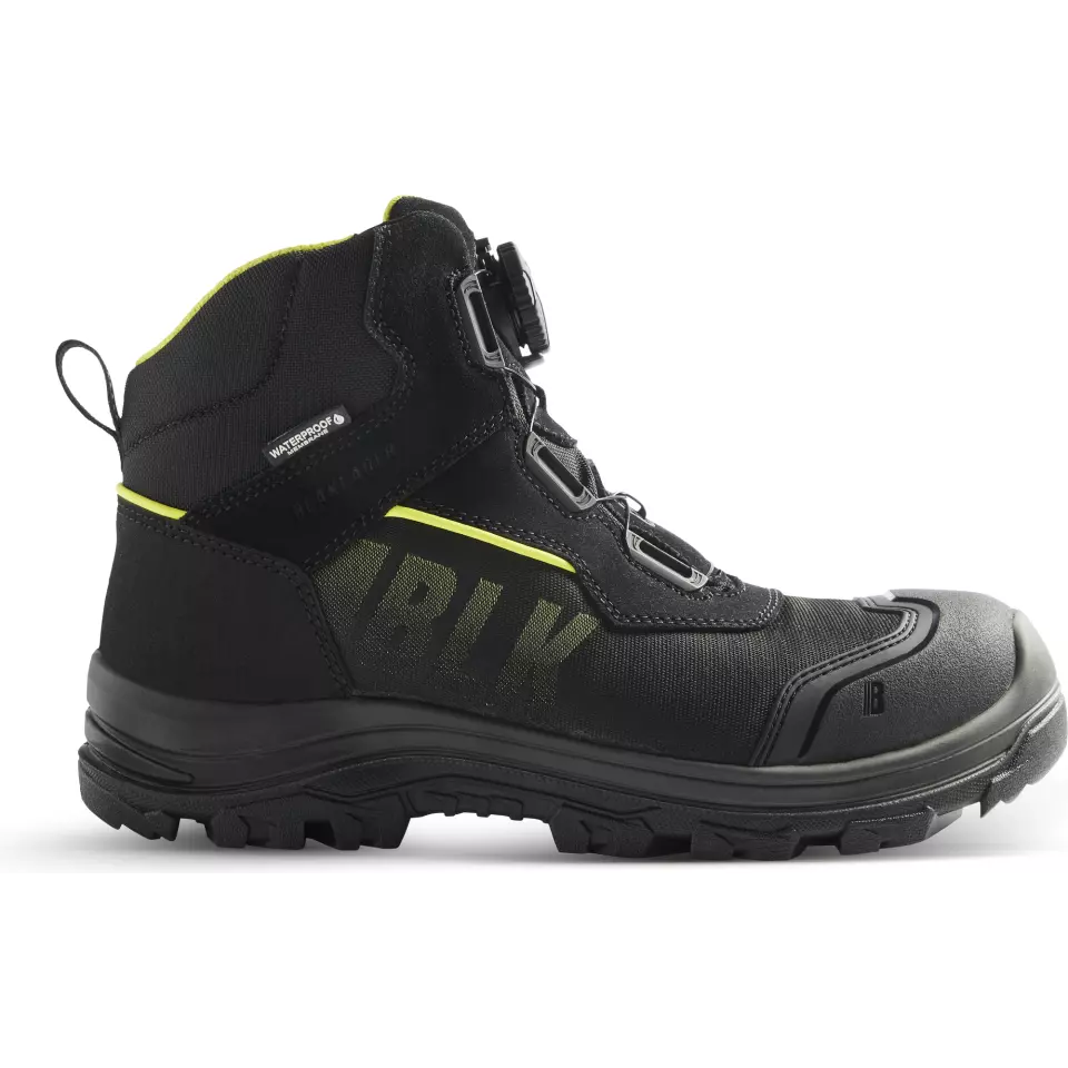 Blaklader 247800009933, STORM Safety Boot, Black/Yellow, image 1, gallery thumbnail