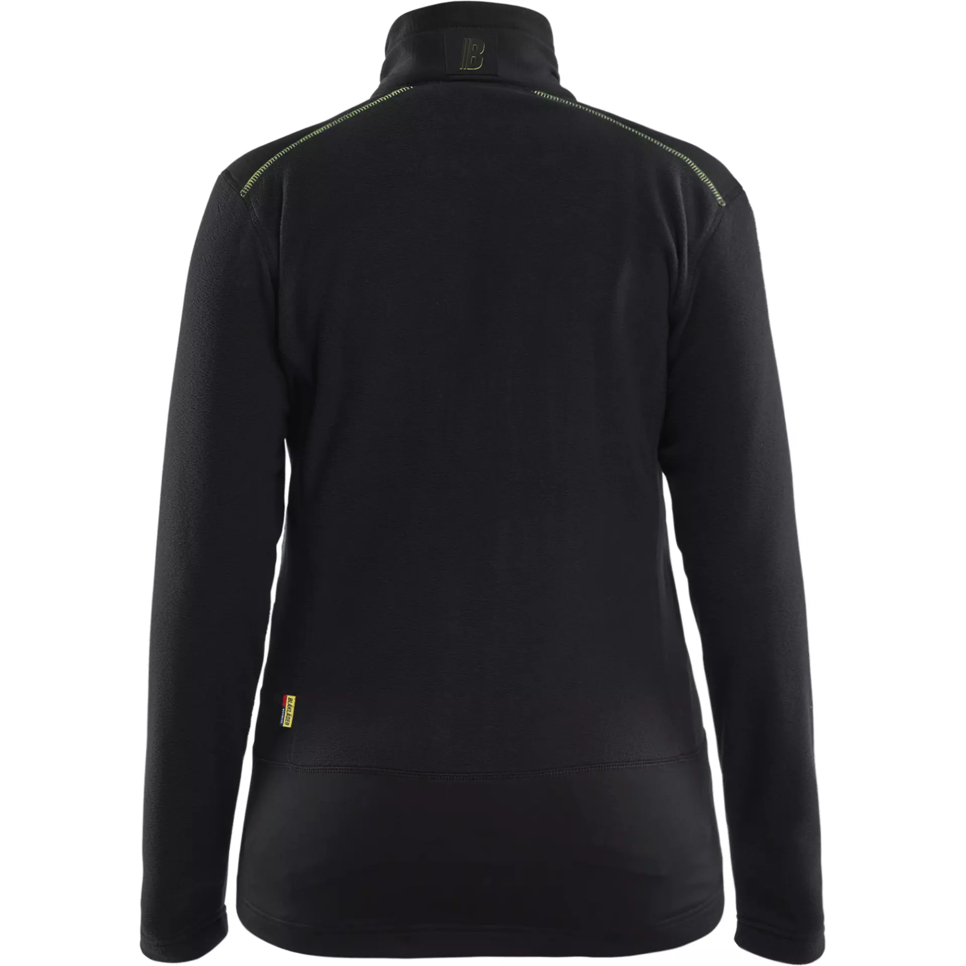 Blaklader 476610109933, Damen Microfleece-Jacke, Schwarz/Gelb, image 4