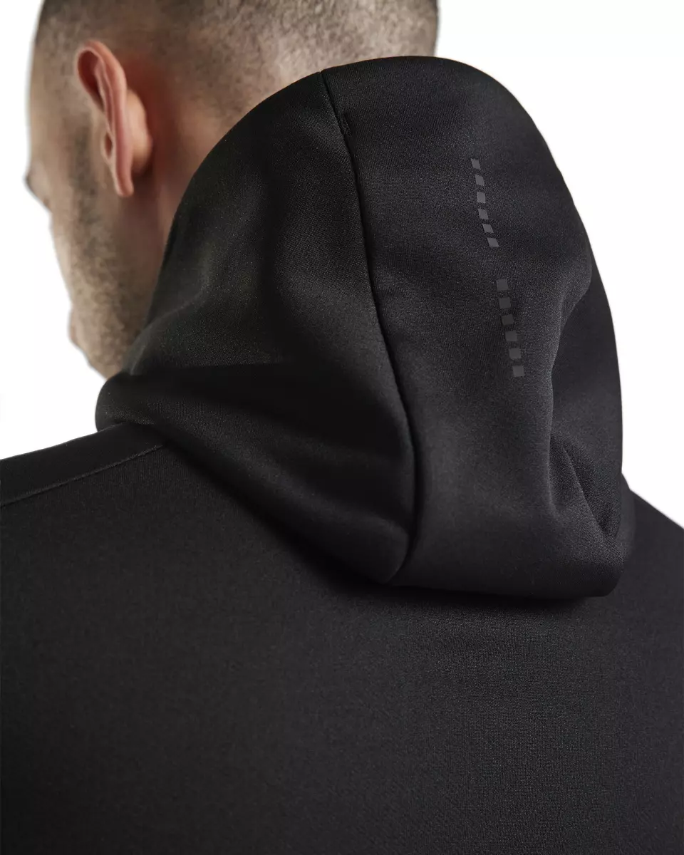 Blaklader 354025269900, Hooded Sweatshirt with Zipper, Black, image 6, gallery thumbnail