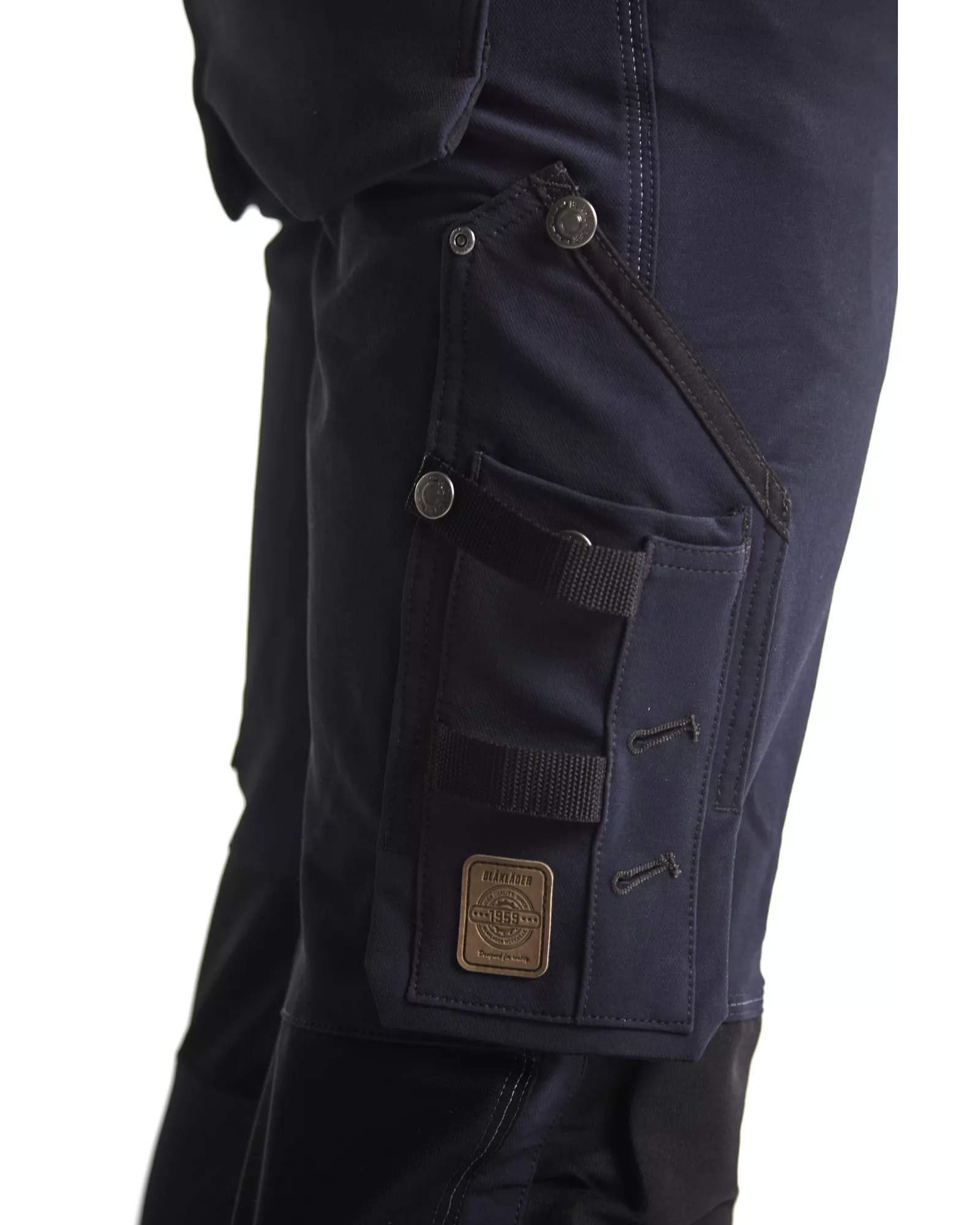 Blaklader 198916448699, X1900 4-Way Stretch Craftsman Work Trousers, Dark Navy/Black, image 7
